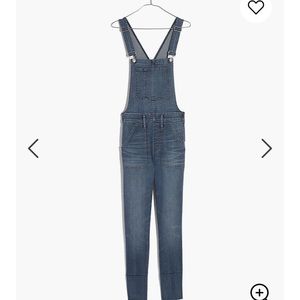 Madewell Overalls in Kemp Wash, size XS